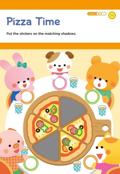 【お仕事】MY FIRST STICKER Ages2+ ACTIVITY BOOK（学研プラス）｜幼児ワーク　シール　海外向け教材